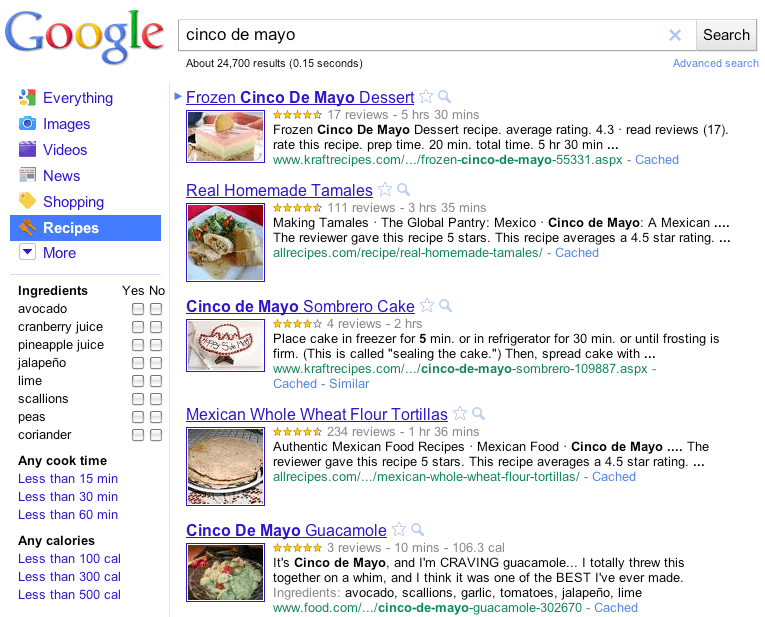 recipe view google hrecipe microformat problems recipe view google hrecipe microformat problems