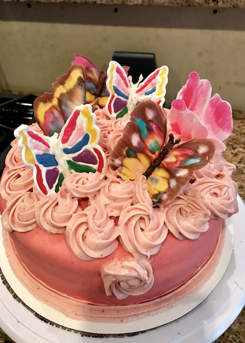 Howtocookthat Cakes Dessert Chocolate Chocolate Butterfly