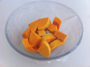 pumpkin for microwaving baby food