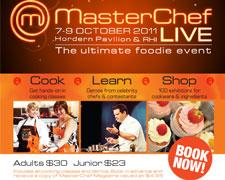 win masterchef live tickets 2011