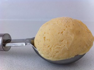 homemade ice cream