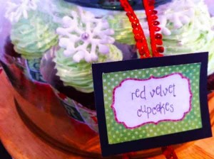 candy buffet labels