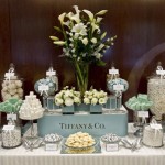 teal candy buffet