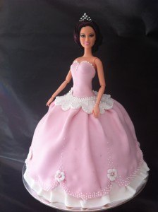 princess doll cake tutorial