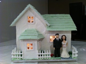 wedding cake gingerbread house howtocookthat ann reardon