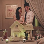 amazing wedding cake gingerbread house