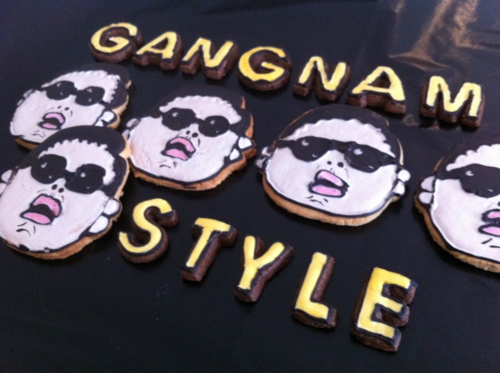 Gangnam Style Cookies