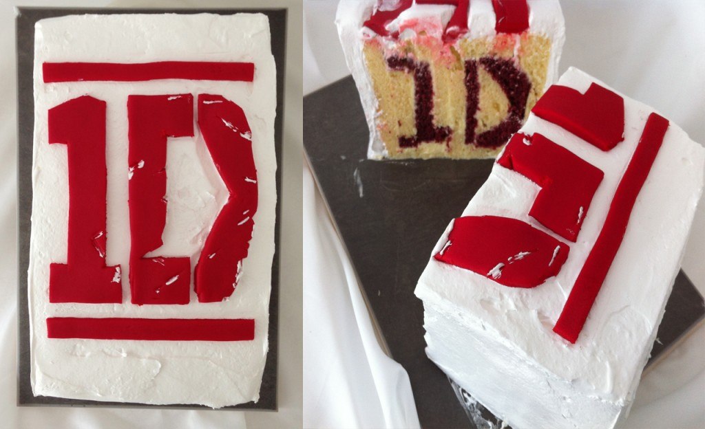 one direction cake how to recipe