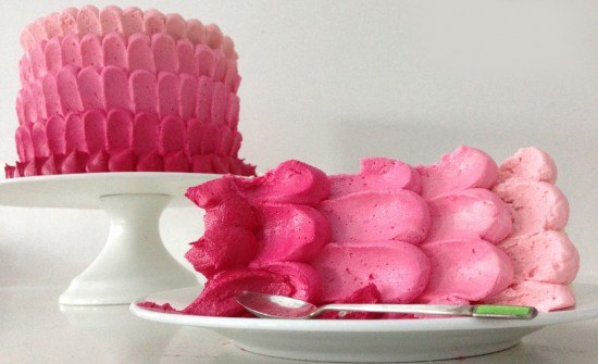 ombre cake recipe