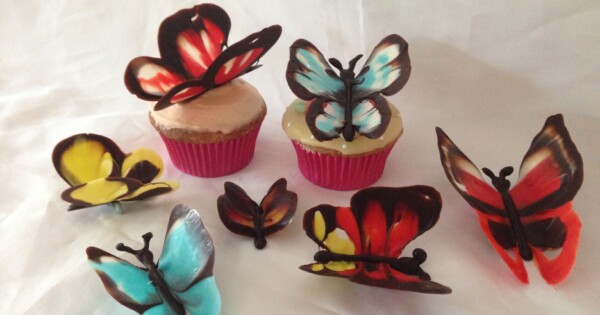 Howtocookthat Cakes Dessert Chocolate Chocolate Butterfly