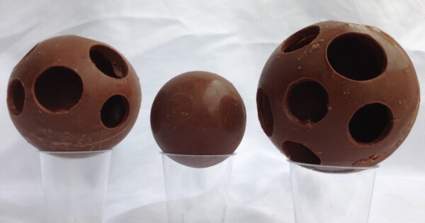 hollow chocolate ball
