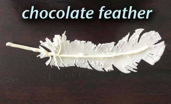 chocolate feathers