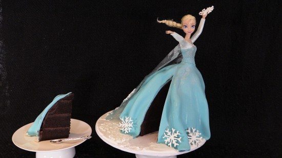 frozen elsa cake how to cook that video tutorial