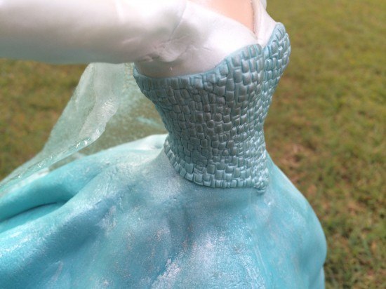 Frozen Elsa Cake fondant video Ann Reardon 