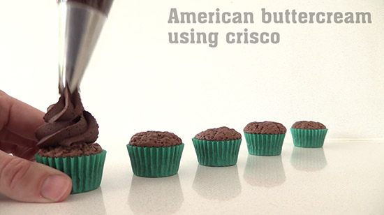 buttercream using crisco tastes