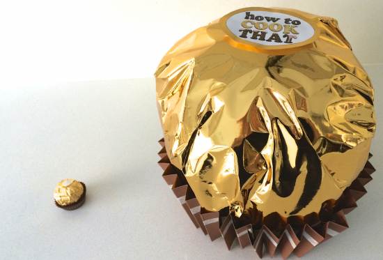 giant ferrero rocher recipe how to cook that