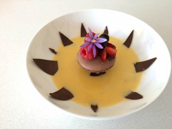 chocolate flower dessert ann reardon