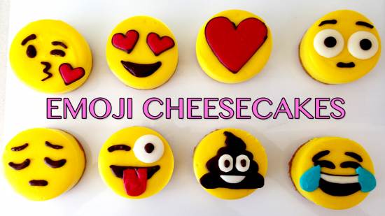 emoji cheesecake recipe ann reardon