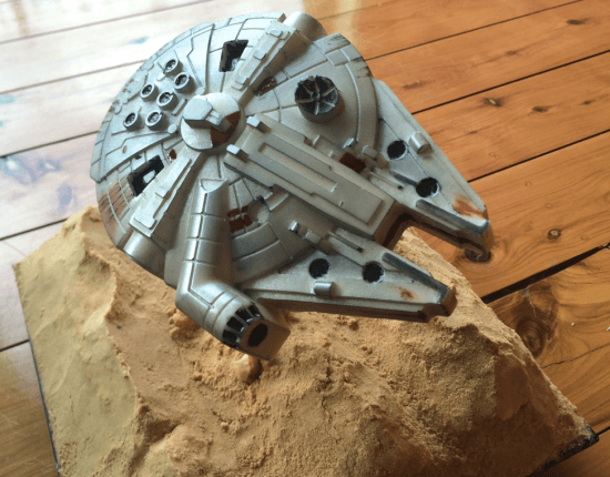 millennium falcon cake pan