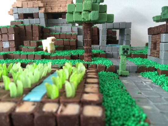 minecraft cake tutorial reardon