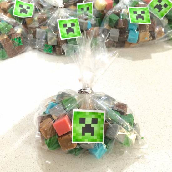 minecraft party favours ideas reardon