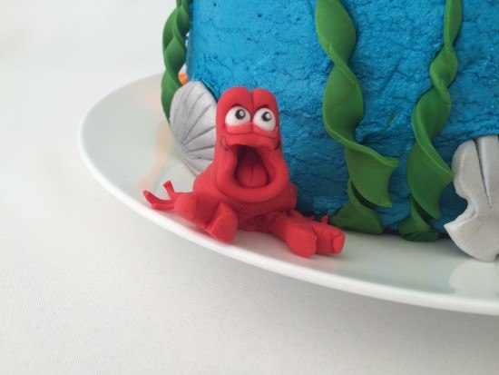 ariel little mermaid cake tutorial