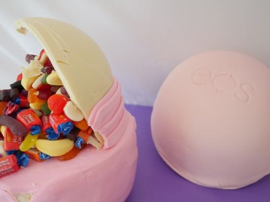 EOS lip balm cake how to cook that video