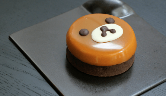 rilakkuma bear dessert ann reardon