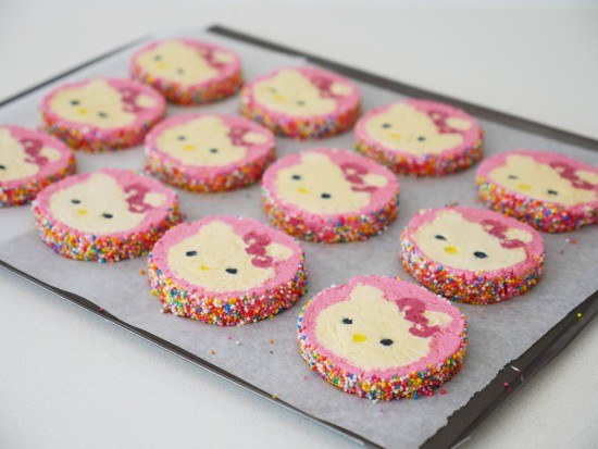 hello kitty cookie recipe howtocookthat