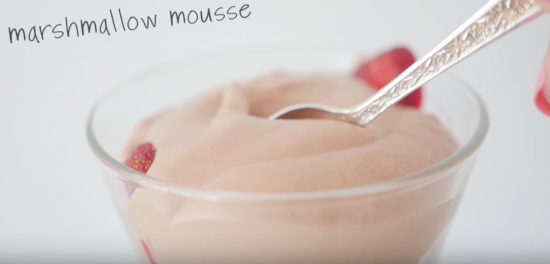 marshmallow mousse recipe