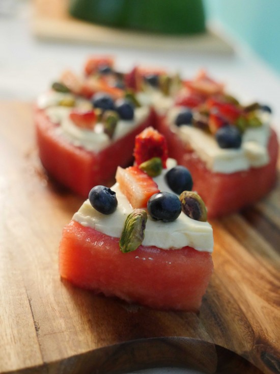 watermelon pizza recipe