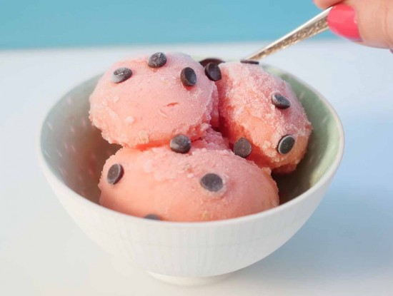 watermelon sorbet recipe how to make