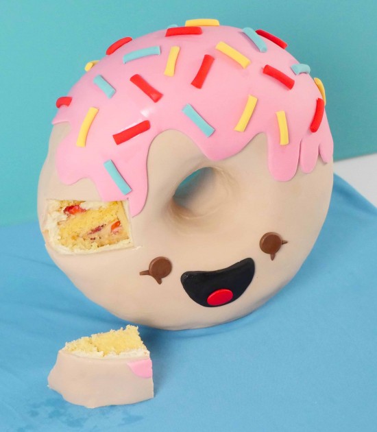 3D donut cake ann reardon how to