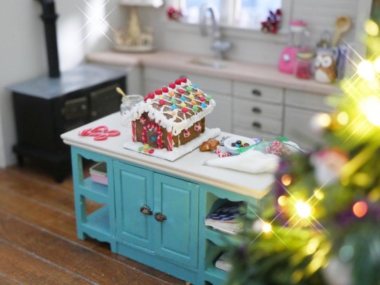 miniature gingerbread house recipe