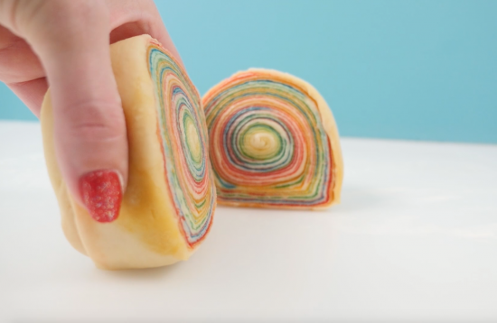 rainbow pastry