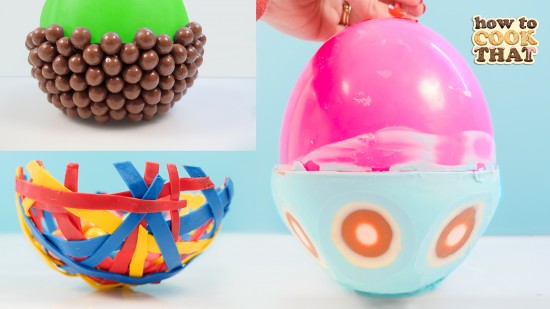 chocolate balloon bowls