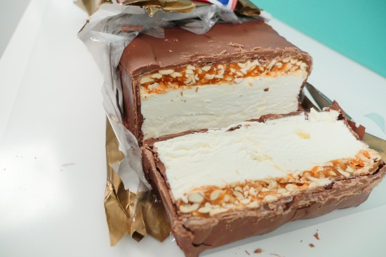 ginat snickers ice-cream bar