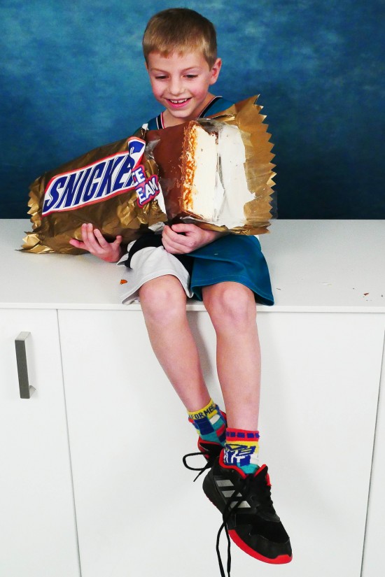 giant snickers ice-cream bar recipe