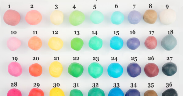 Fondant Colour Mixing Chart