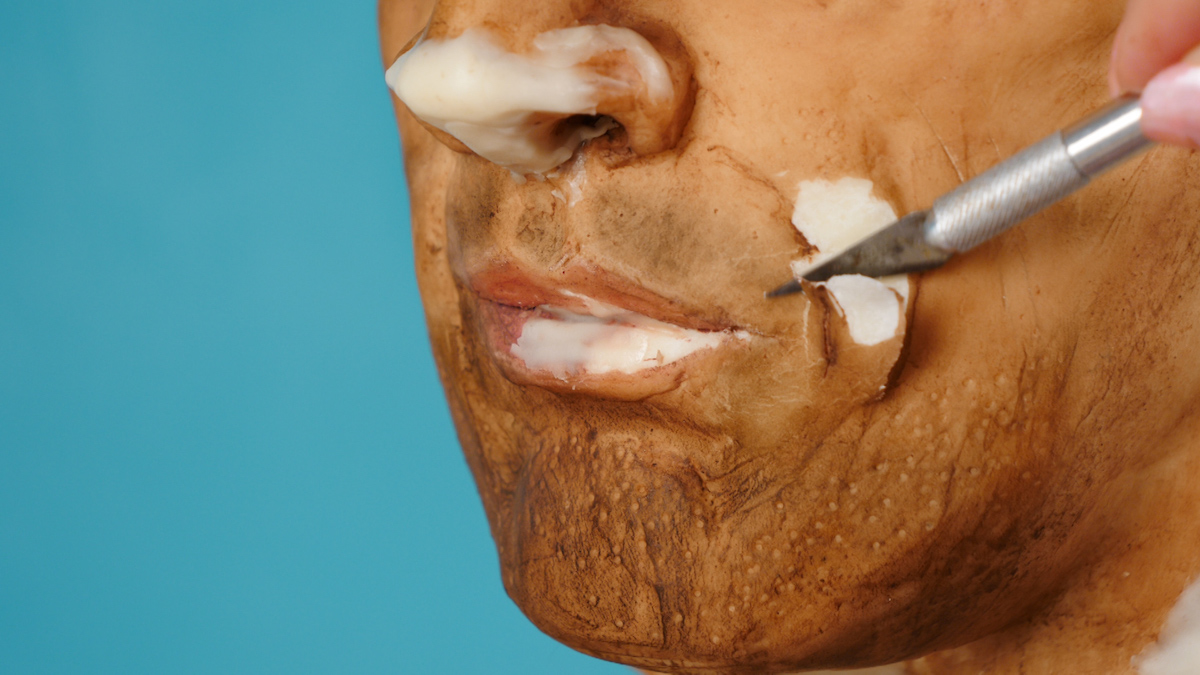 3d face tutorial cake