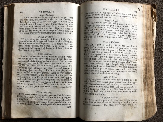 1800's dessert recipe