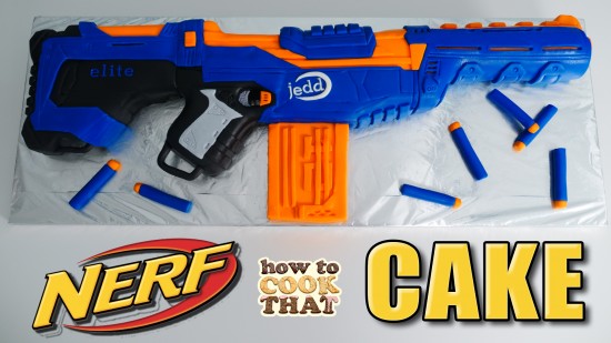 nerf gun cake ann reardon how to cook that