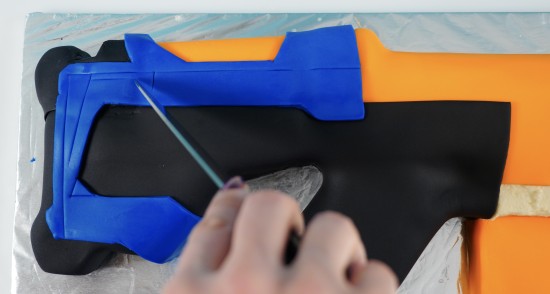 nerf gun cake tutorial ann reardon