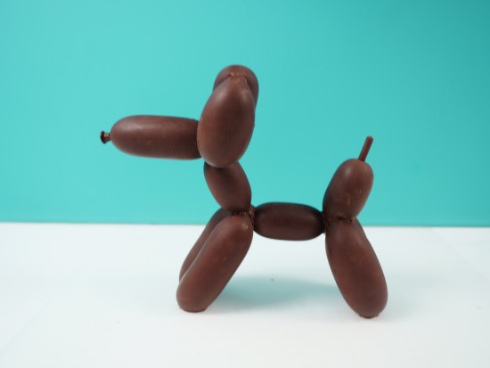 chocolate balloon dog ann reardon