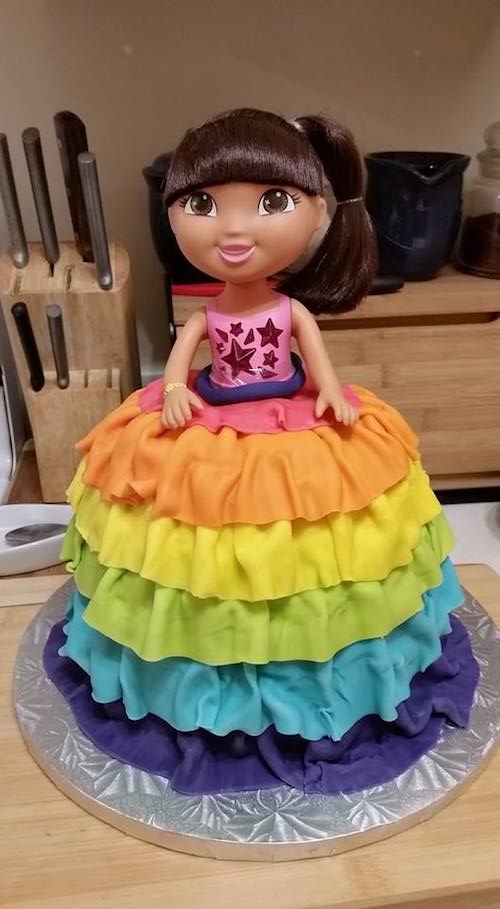 Dora the Explorer and friends Diego and Boots Cake - Sherbakes