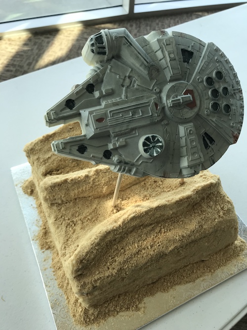 HowToCookThat Cakes Dessert Chocolate Star Wars Cake