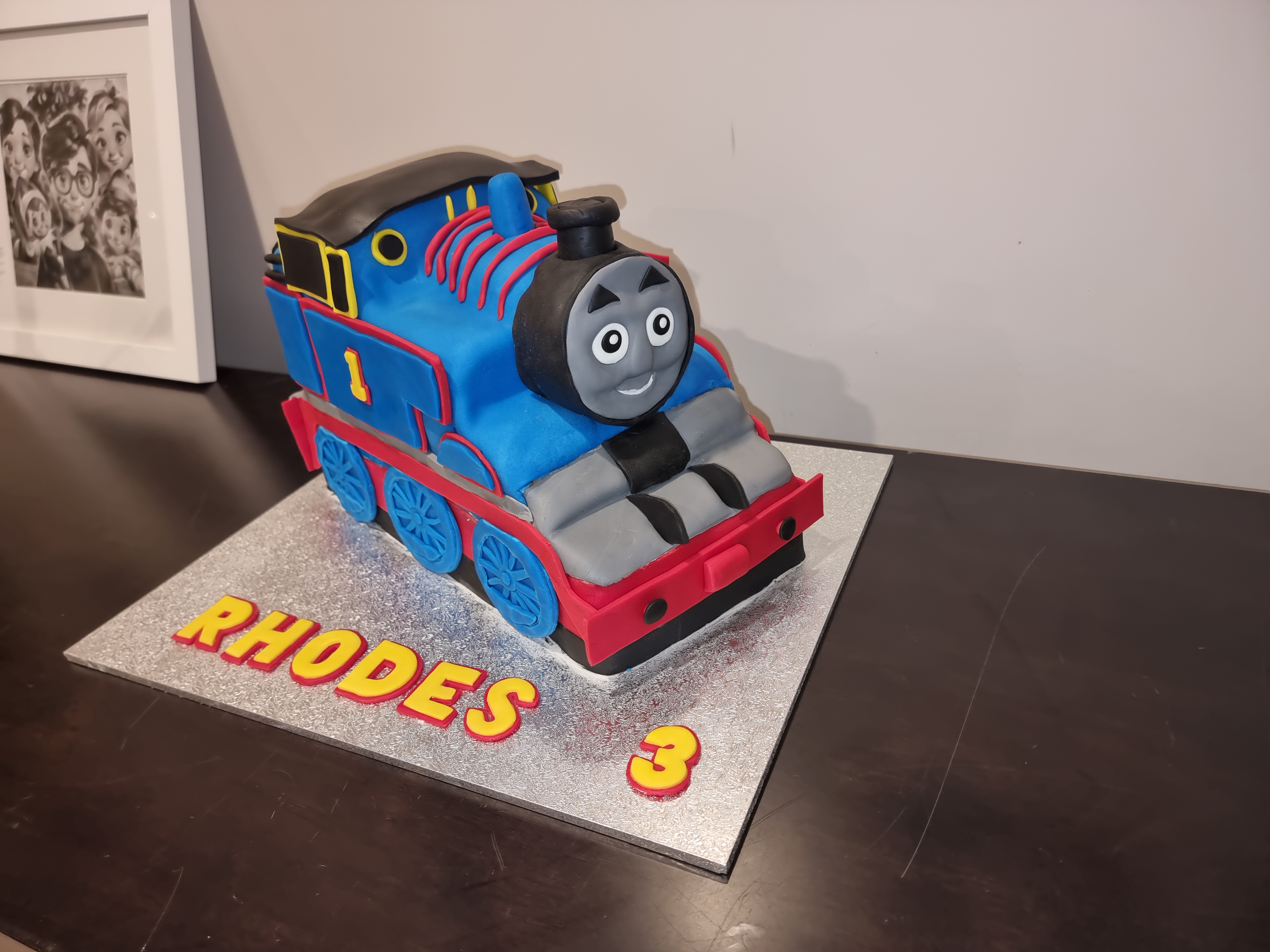 Thomas The Train Cake Tutorial