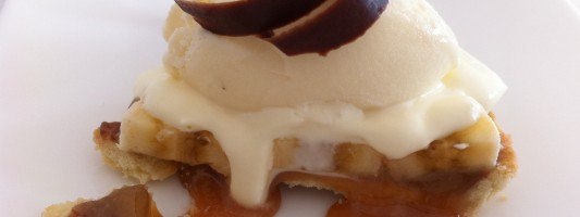 yummy banoffee caramel banana cream pie recipe