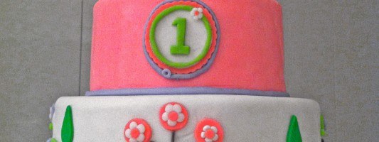 birdie birthday cake