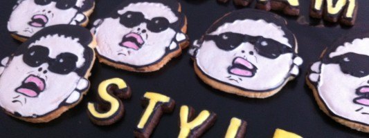 Gangnam Style Cookies